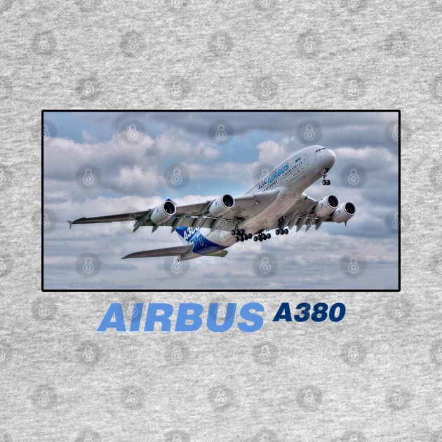 Airbus A380 - Take Off by SteveHClark